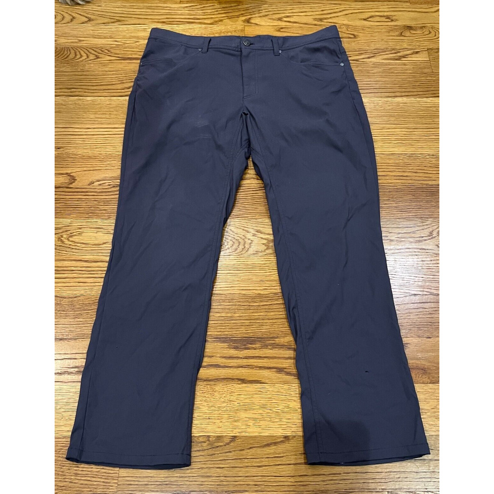 Men’s LL Bean Pants Venture Stretch Performance Hike Durable Straight Leg 35x29